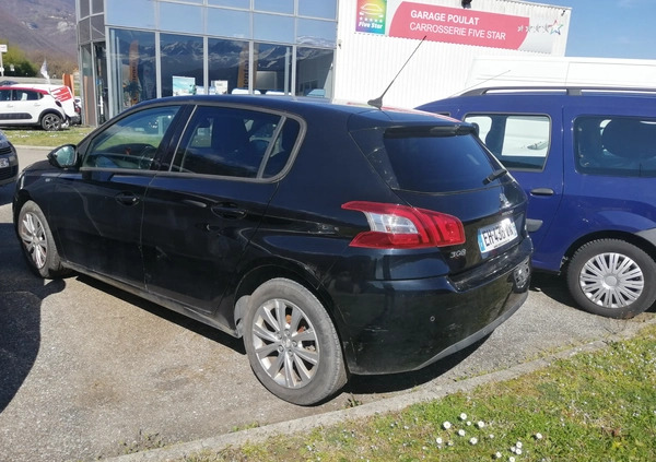 Peugeot 308 cena 17900 przebieg: 138790, rok produkcji 2016 z Szubin małe 137